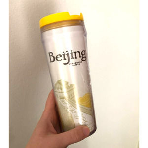 Beijing Starbucks coffee thermos global icon collection